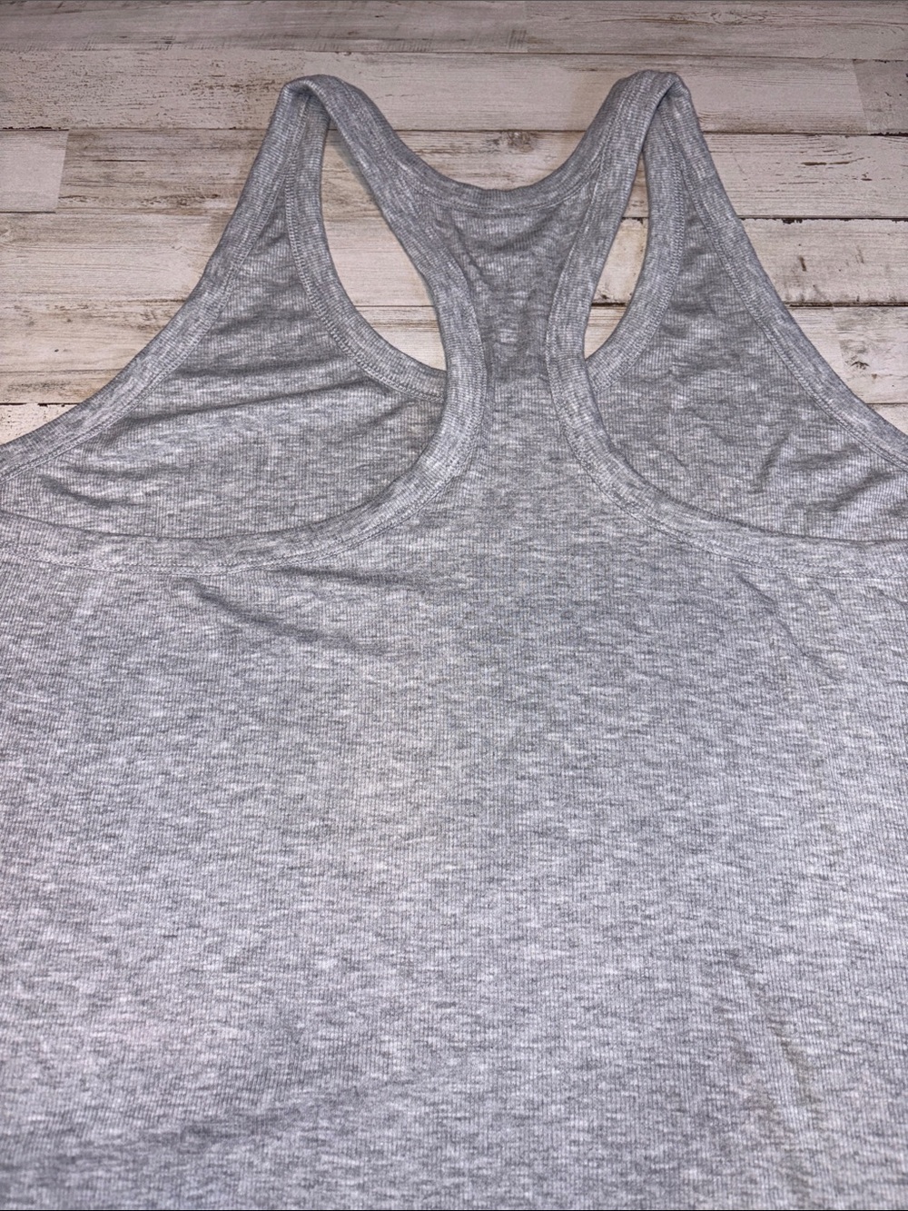 Old Navy Gray Ultralite Racerback Ribbed Tank Top Plus Size 3X - Picture 8 of 10